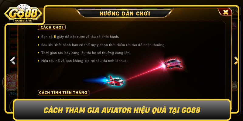 Cach Tham Gia Aviator Hieu Qua Tai Go880