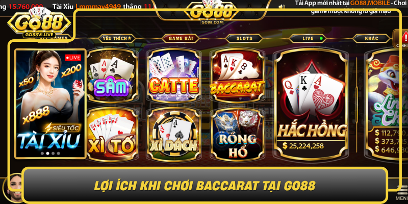 Baccarat – Trò Chơi Thử Thách May Mắn Đỉnh Cao 3 Loi Ich Khi Choi Baccarat Tai Go880