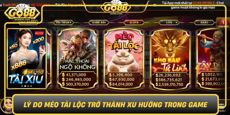 Ly Do Meo Tai Loc Tro Thanh Xu Huong Trong Game0