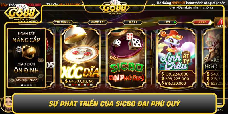 Su Phat Trien Cua Sicbo Dai Phu Quy Trong The Gioi Truc Tuyen0