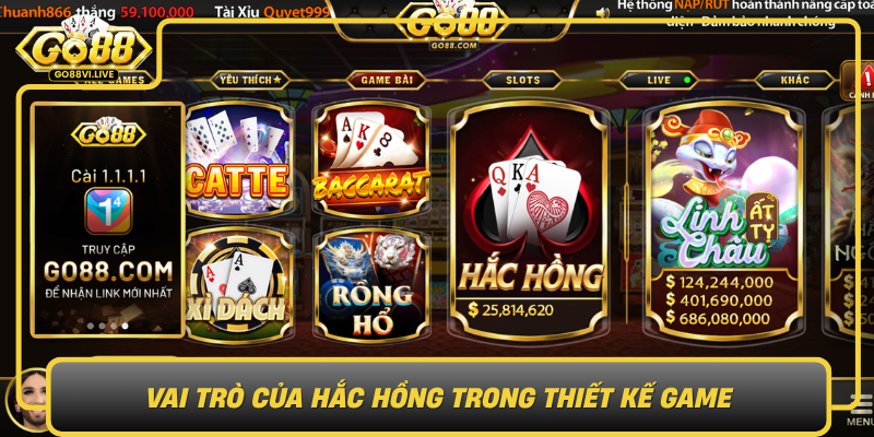 Hắc Hồng – Thế Giới Game Bí Ẩn Và Quyến Rũ Tại GO88 2 Vai Tro Cua Hac Hong Trong Thiet Ke Game0