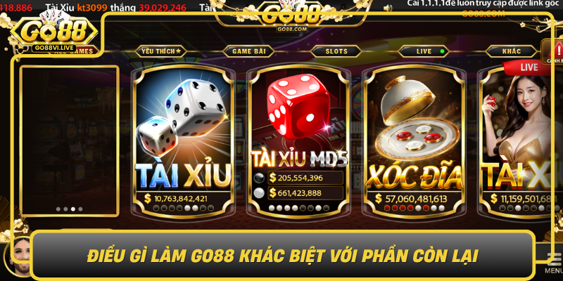 Dieu Gi Lam Go88 Khac Biet Voi Phan Con Lai